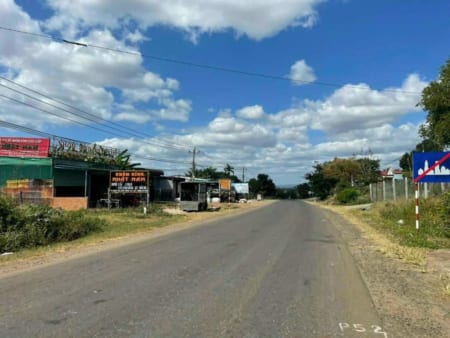 Mặt tiền kinh doanh tỉnh lộ 1 Đang nâng cấp tuyến đường tỉnh lộ