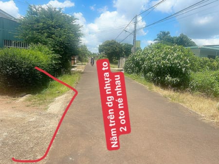 MẶT TIỀN ĐƯỜNG NHỰA- HẺM CẤP 1 ĐƯỜNG MÒN HCM - KHU ĐÔNG DÂN CƯ - SÁT TL2 GẦN TRƯỜNG HỌC, CHỢ, BÁCH HÓA XANH giá chỉ 599 tr