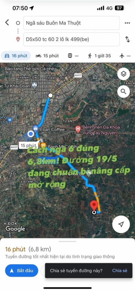 LÔ ĐẤT SIÊU DÀI - GIÁ CÔNG CHỨNG LUÔN 499 TRIỆU